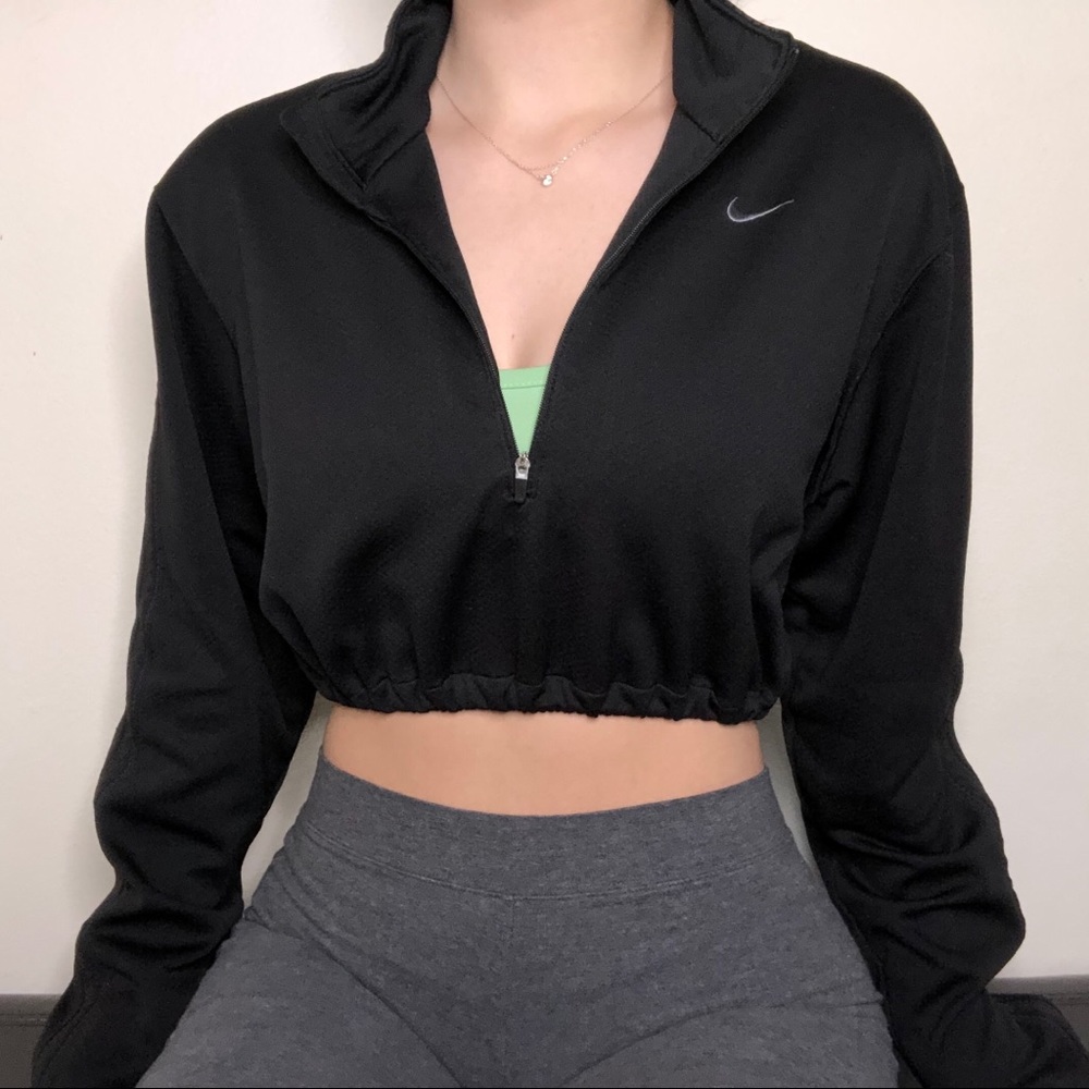 Nike Cropped Quarter ZIP